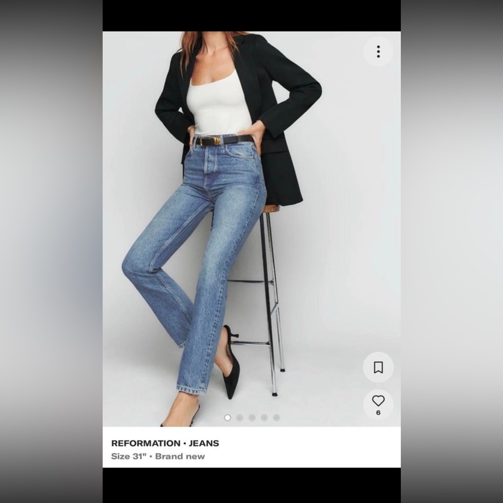 Reformation Classic Blue Denim